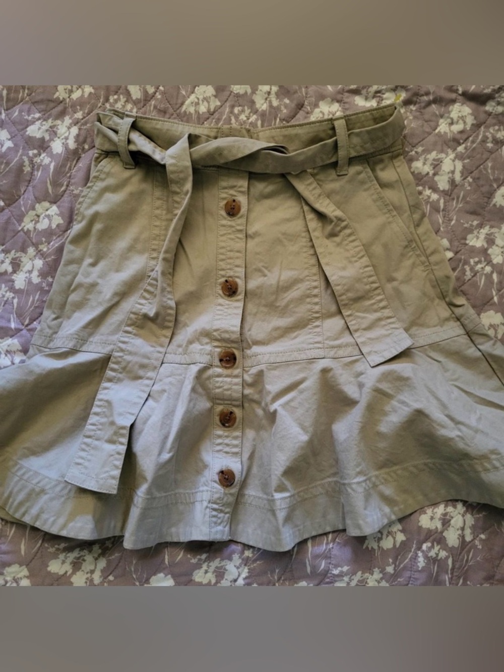Banana republic tie skirt